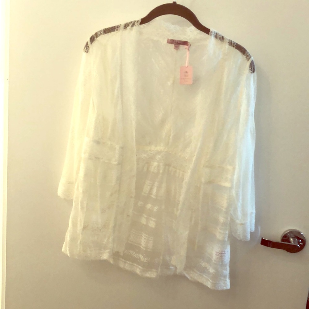 Calypso St. Barth Lace Malley Top